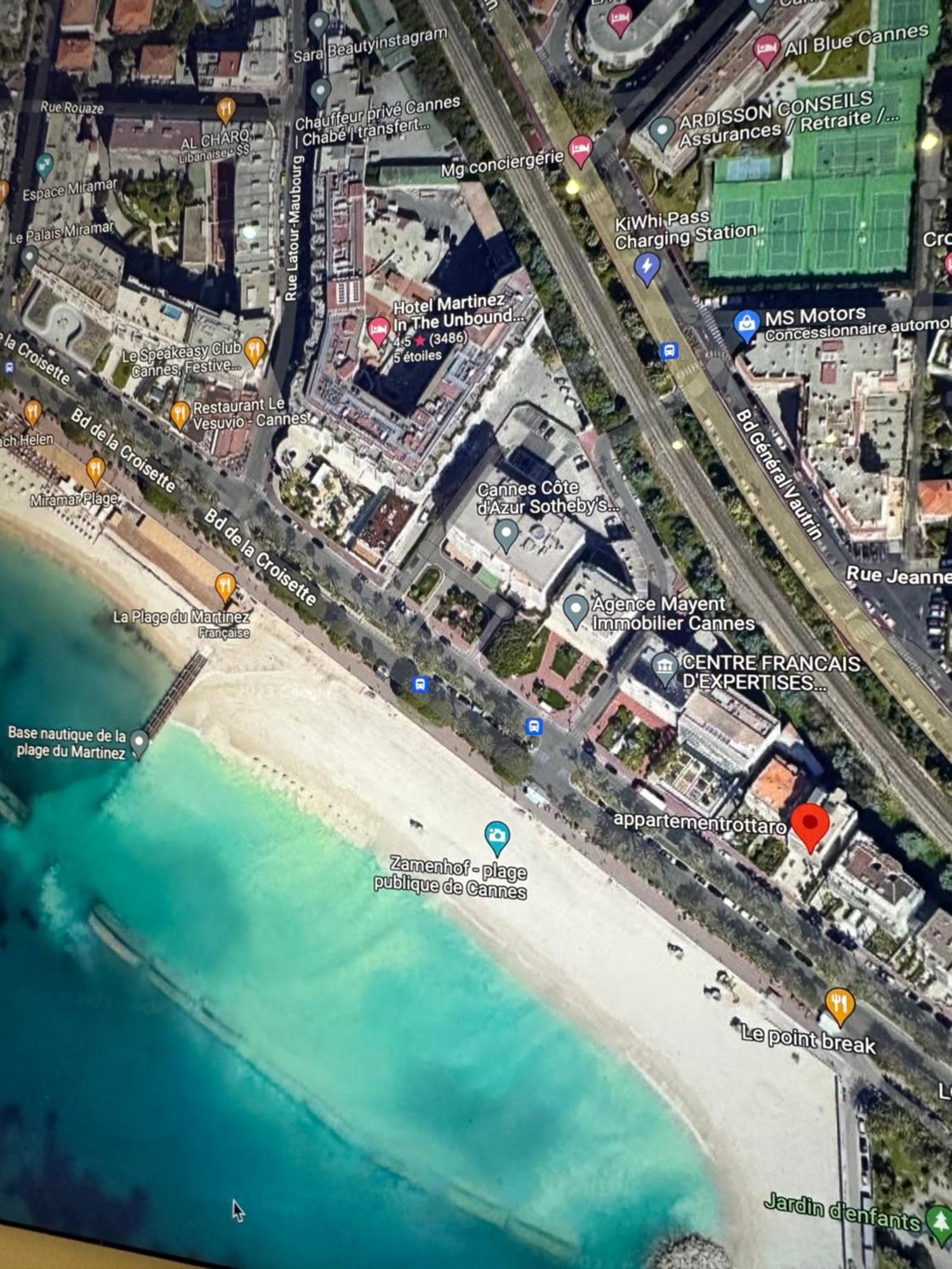 Appartement Rottaro Luxueux 2 Ch 2 Sdb Face A La Mer 戛纳 外观 照片